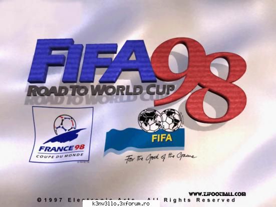 Seria jocurilor fifa .. E.A. Sports! .. - Fifa '98 Simplu - jOace