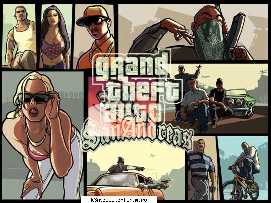seria Grand Theft Auto - dupa acest GTA k pozitie se situeaaza GTA San - jOace